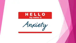 Anxiety: Types, Differences, and Impacts