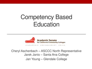 Competency-Based Education in Practice