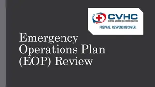 Emergency Operations Plan (EOP) Review and Compliance Overview