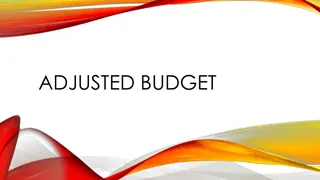 Adjusted Budget in Hyperion