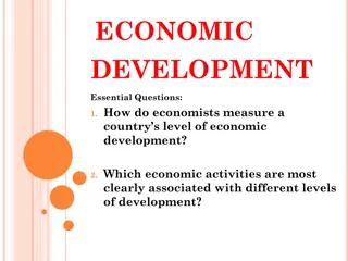 Understanding Economic Development: Measures and Indicators