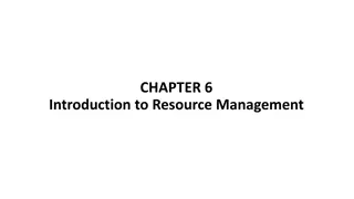 Introduction to Resource Management in Construction Industry