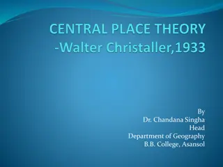 Understanding Central Place Theory: Key Concepts and Determinants