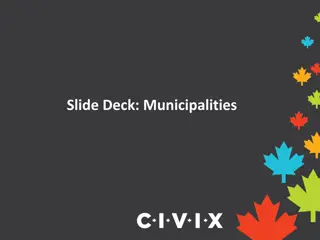 Understanding Municipalities in Ontario