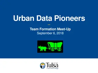 Urban Data Pioneers Initiative Overview