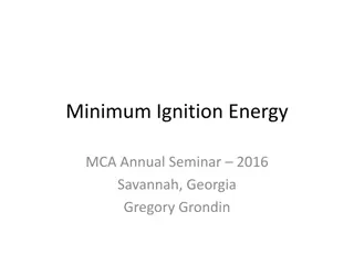 Minimum Ignition Energy (MIE) in Industrial Safety