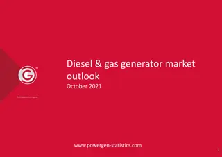 Diesel and Gas Generator Market Trends and Transition to Alternative Energies