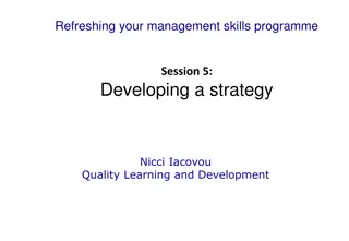 Insights into Developing an Effective Strategy for Management Skills