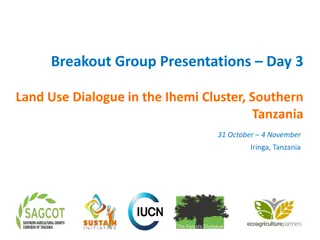 Dialogues on Inclusive Green Growth in Ihemi Cluster, Tanzania