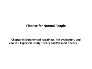 Expected-Utility Theory and Prospect Theory in Finance