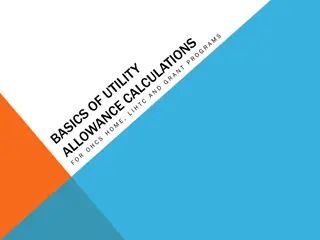 Understanding Utility Allowances for Affordable Housing Programs