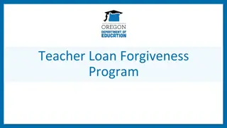 Oregon Teacher Loan Forgiveness Program Overview