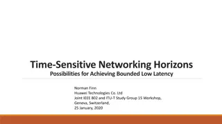 Exploring Time-Sensitive Networking Horizons and Possibilities for Low Latency Solutions