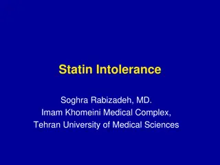 Statin Intolerance: Causes, Symptoms, and Management