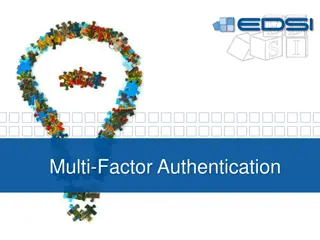 Importance of Multi-Factor Authentication in Ensuring Data Security