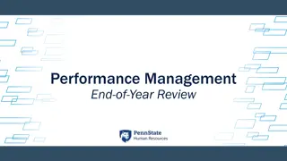 Performance Management End-of-Year Review Process