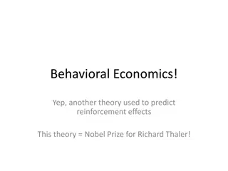 Behavioral Economics and Its Application