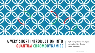 Introduction to Quantum Chromodynamics & Field Theories in High-Energy Physics