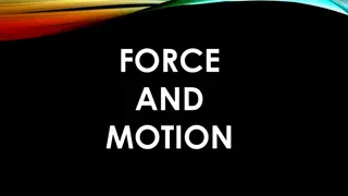 Force and Motion in Science