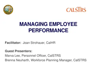 Managing Employee Performance Workshop