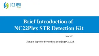 NC22Plex STR Detection Kit: Advanced 5-Color Fluorescence Detection System