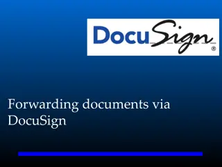 Efficient DocuSign Document Forwarding Process