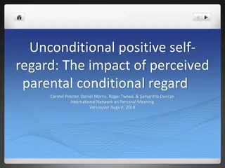 Impact of Parental Conditional Regard on Self-Regard Development