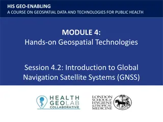 Global Navigation Satellite Systems (GNSS) in Geospatial Data for Public Health