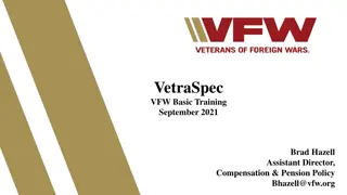 Understanding VetraSpec VFW Basic Training: Key Topics and Features