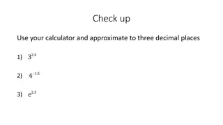 Logarithmic Functions and Their Inverses