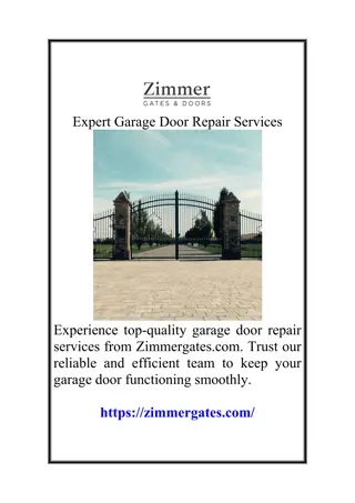 Expert Garage Door Repair