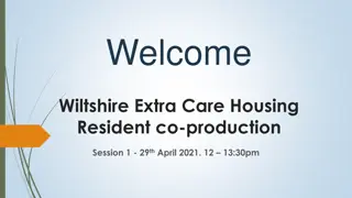 Wiltshire Extra Care Housing Resident Co-production Session