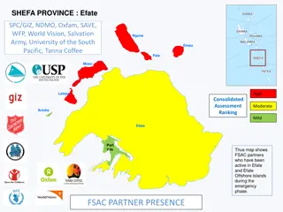 Emergency Response Partners in Vanuatu Provinces