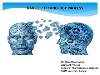 Pharmaceutical Technology Transfer Process Guidelines