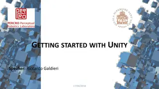 Getting Started with Unity: An Insightful Lecture by Riccardo Galdieri