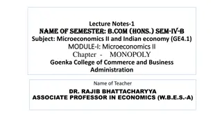 Understanding Monopoly in Microeconomics