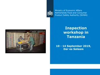 Workshop on Phytosanitary Inspection in Tanzania by the NVWA