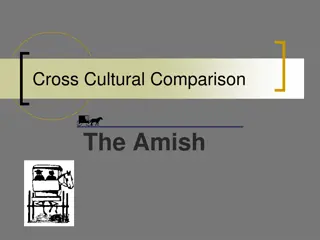 Understanding the Amish: A Cross-Cultural Comparison