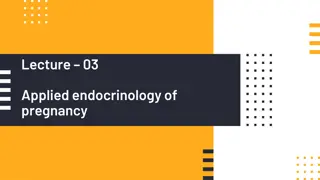 Endocrinological Aspects of Pregnancy: Hormones, Functions, and Synthesis