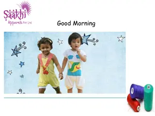 Saakhi Apparels Pvt. Ltd. - Kids' Garments Manufacturing Company