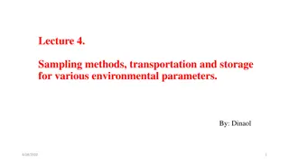 Fundamentals of Food Sampling and Analysis