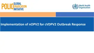 Implementation of nOPV2 for cVDPV2 Outbreak Response