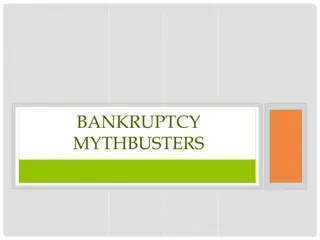 Debunking Bankruptcy Myths: Consumer Insights & Realities