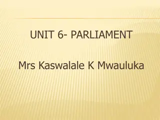 Role and Function of Zambia's Parliament