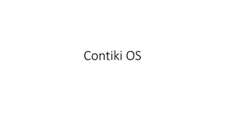 Contiki and Contiki-NG: A Comprehensive Overview