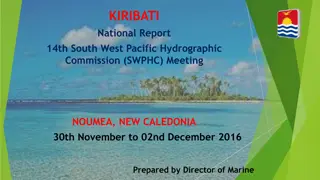 Kiribati National Report on Marine Division Activities