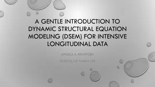 Introduction to Dynamic Structural Equation Modeling for Intensive Longitudinal Data