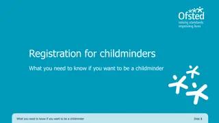 Essential Information for Aspiring Childminders