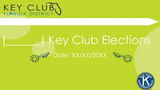 Key Club Elections Guidelines and Procedures