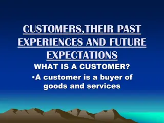 Customer Experiences and Expectations in Retail Environment